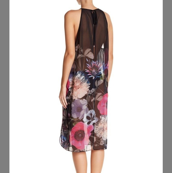 Ted Baker Neon Poppy Cover Up Size Large - Picture 2 of 6